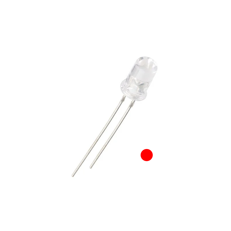 LED Cristal Rouge 5mm LED Cristal Rouge 5mm
