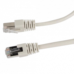 Cable réseau 2m ethernet RJ45 Cat 6 Gigabit, gris