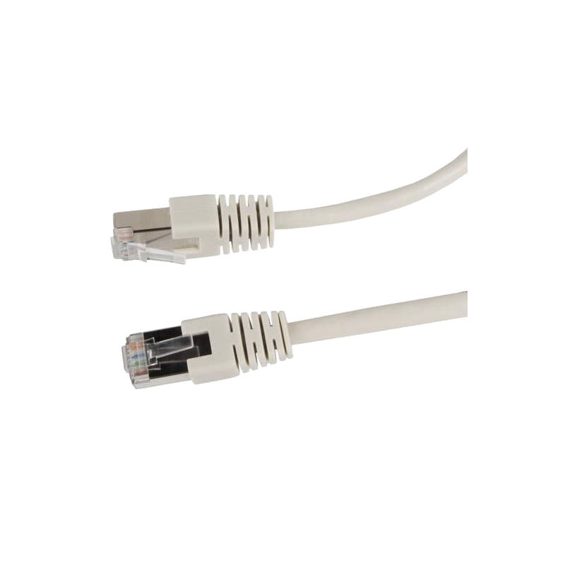 Cable réseau 2m ethernet RJ45 Cat 6 Gigabit, gris