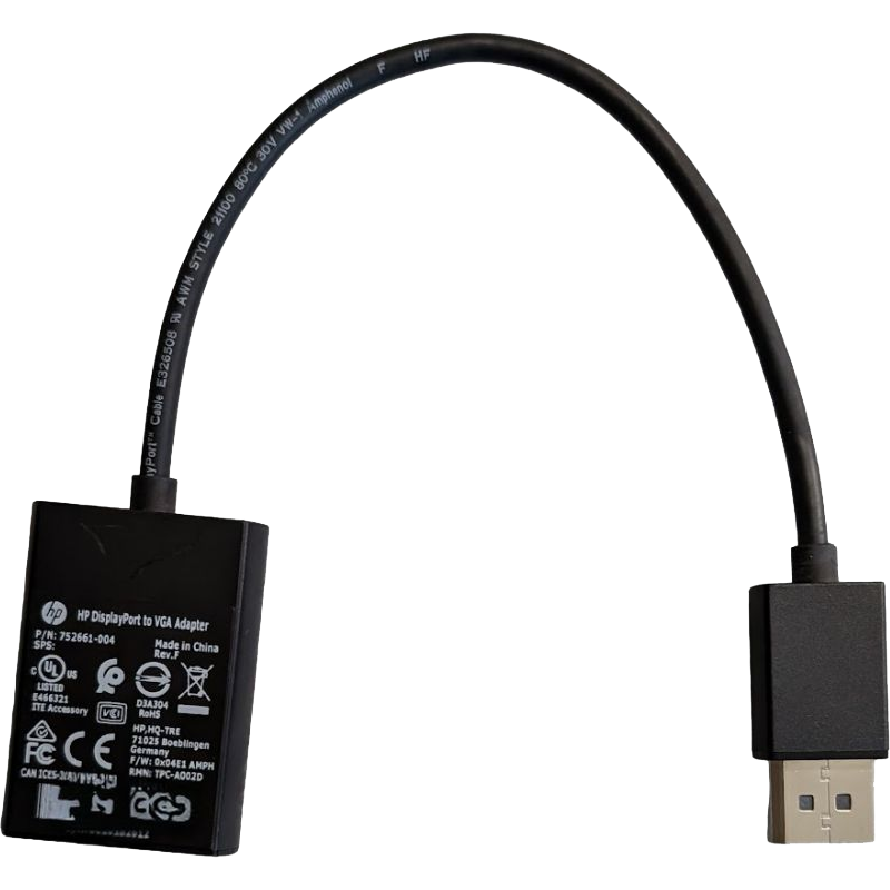 Adaptateur HP DisplayPort vers VGA