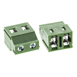 Bornier à vis 2 pôles