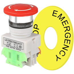 Bouton d'arrêt d'urgence