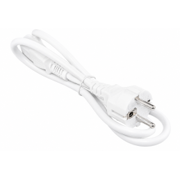 Cable secteur VDE blanc
